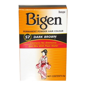 Bigen Powder Hair Color - 57 Dark Brown